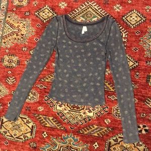 Free people long sleeve top
